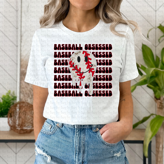 Baseball Obsessed Graphic Tee