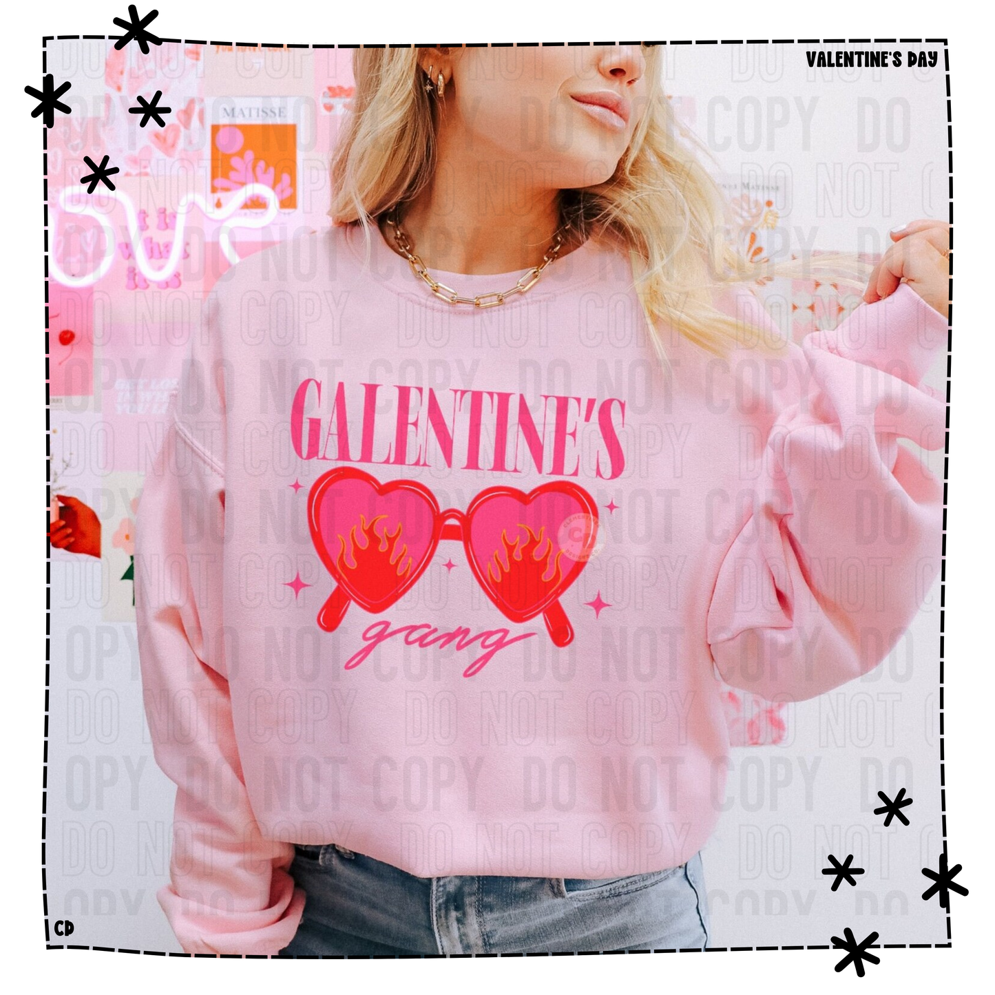 Valentine Collection -Galentine's Gang Shirt & Sweatshirt