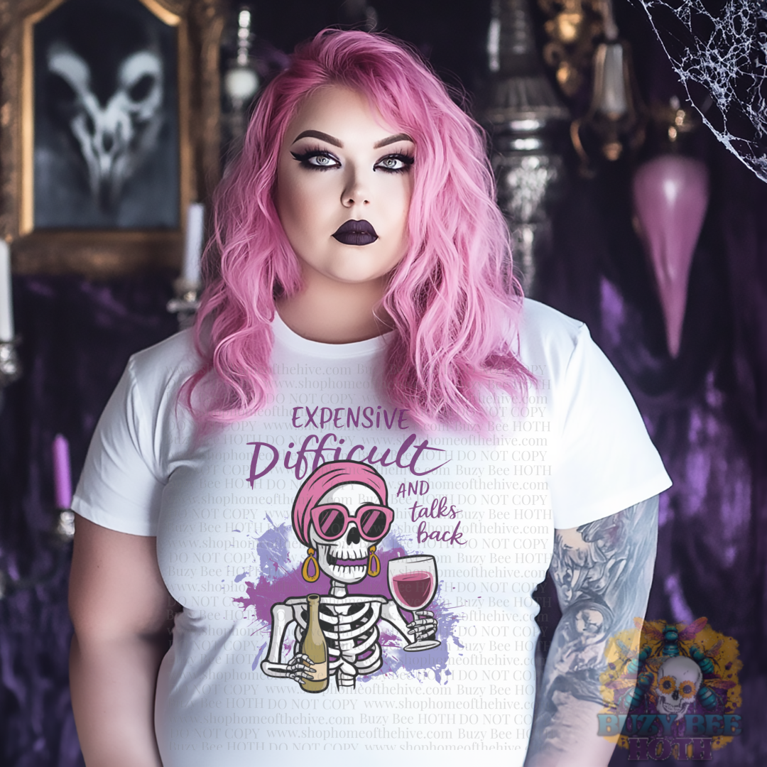 Expensive Difficult and Talks Back Graphic Tee