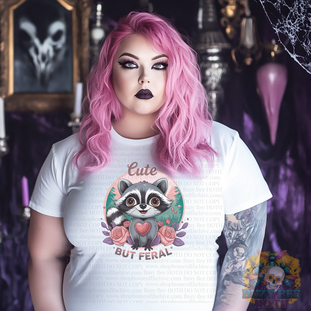 Cute But Feral Graphic Tee