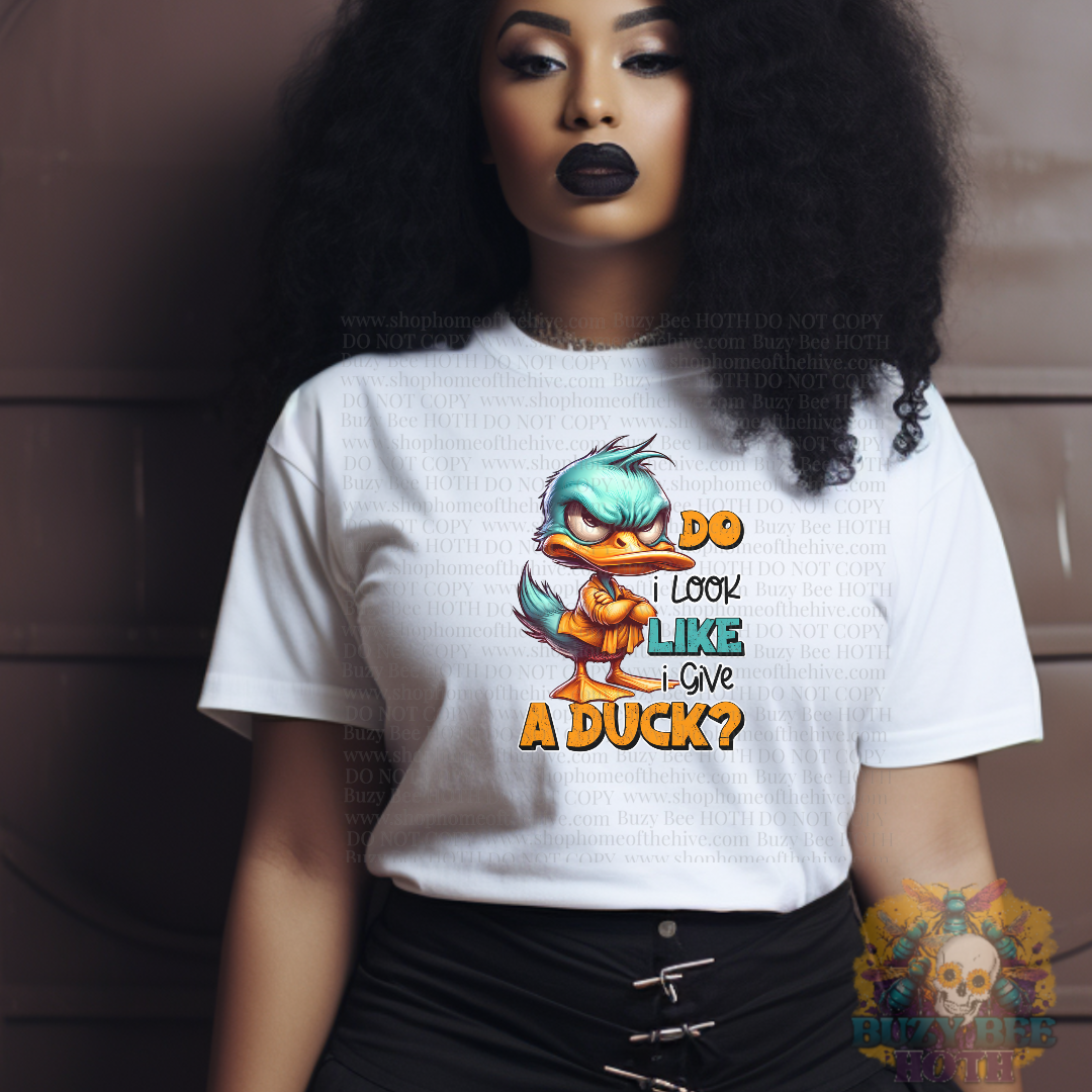 Do I Look Like I Give a Duck Graphic Tee