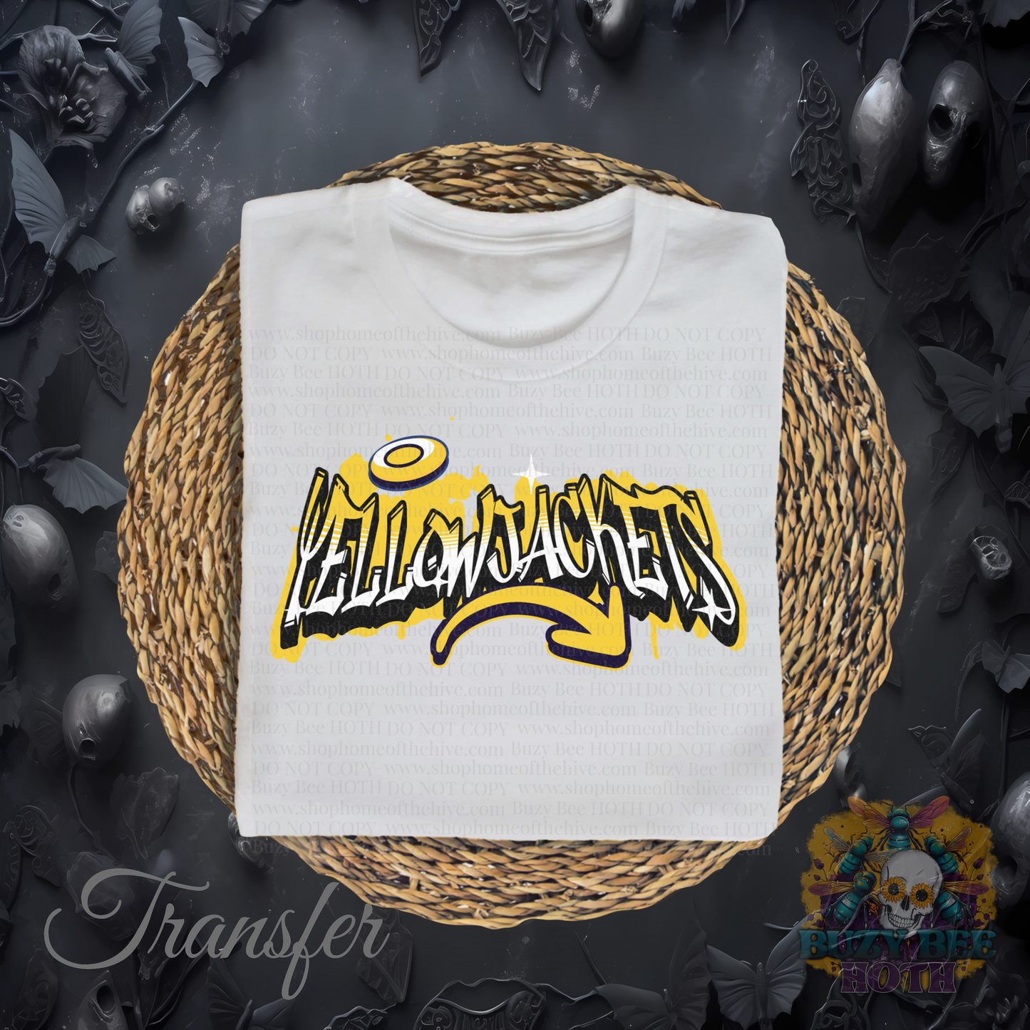 YellowJackets Grafetti Transfer