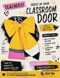 Pencil Bow for Teacher Door