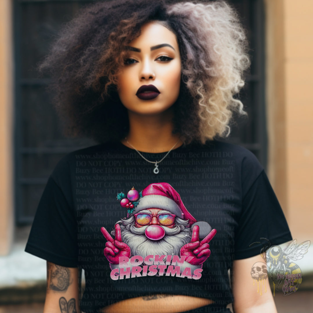 Rockin' Christmas Graphic Tee