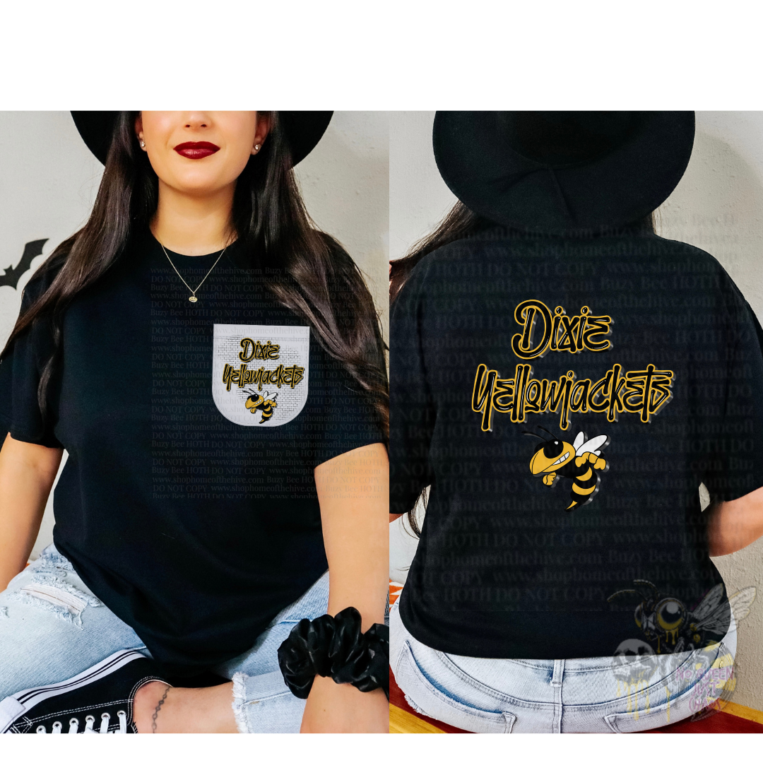 Yellow Jackets Pocket Graphic Tee