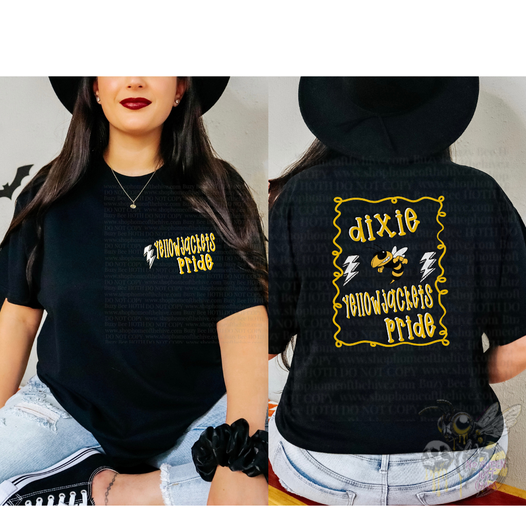 Yellow Jackets Pride Graphic Tee
