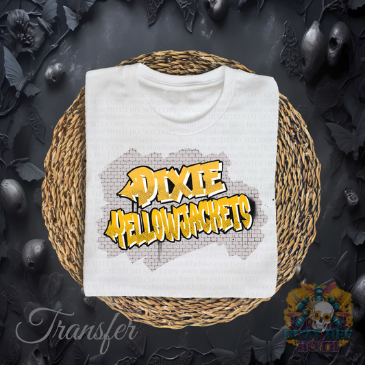 Yellow Jackets Brick Transfer