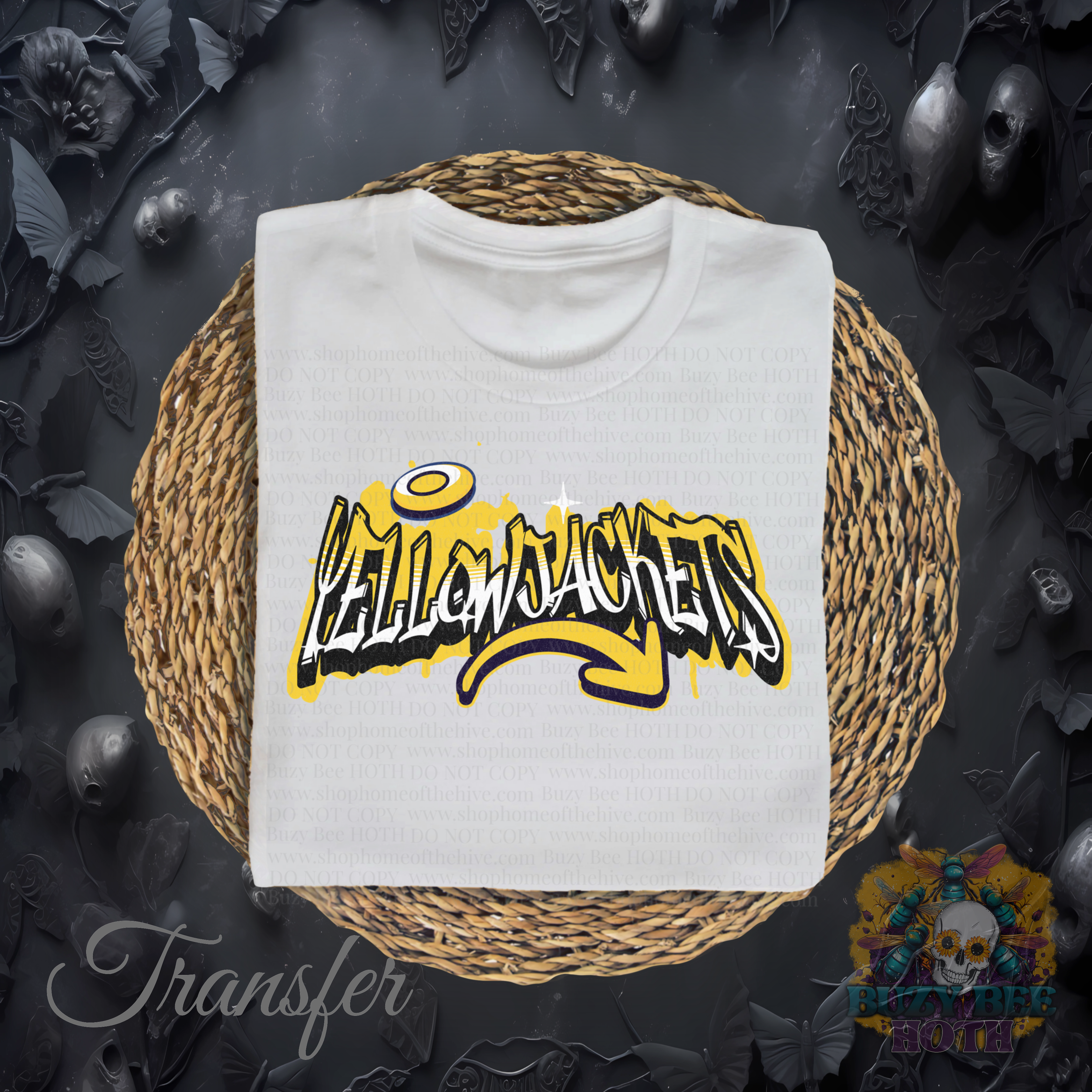 YellowJackets Grafetti Transfer