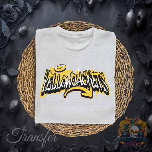 YellowJackets Grafetti Transfer