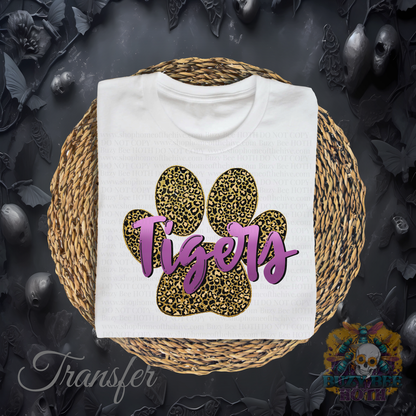 Tigers Paw Transfer