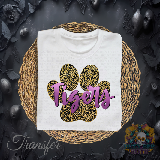 Tigers Paw Transfer