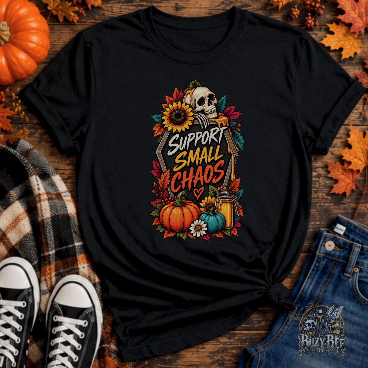 Support Small Chaos Fall T-Shirt