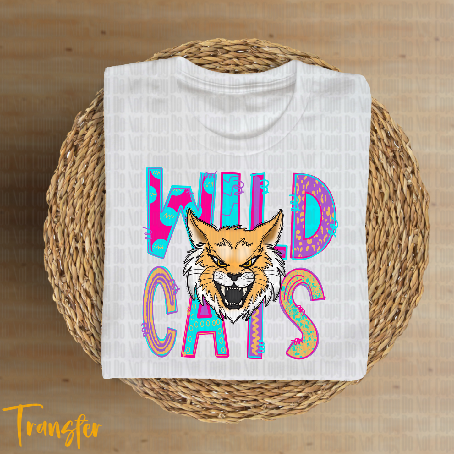 WildCats colorful Transfer