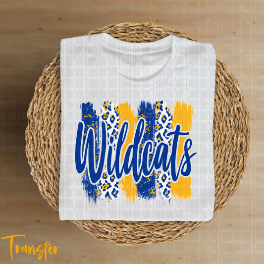 Wildcats Stripes and Spots Transfer