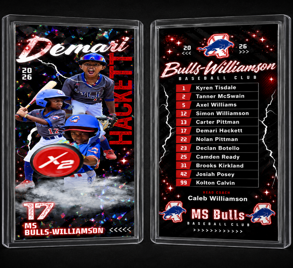 Custom Team Baseball Cards